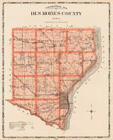 Des Moines County, Iowa State Atlas 1904